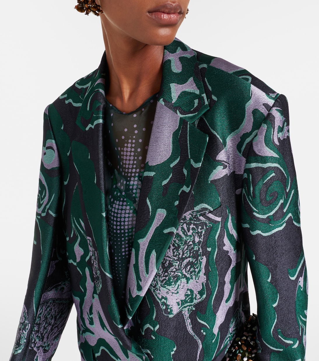 Printed blazer | Dries Van Noten