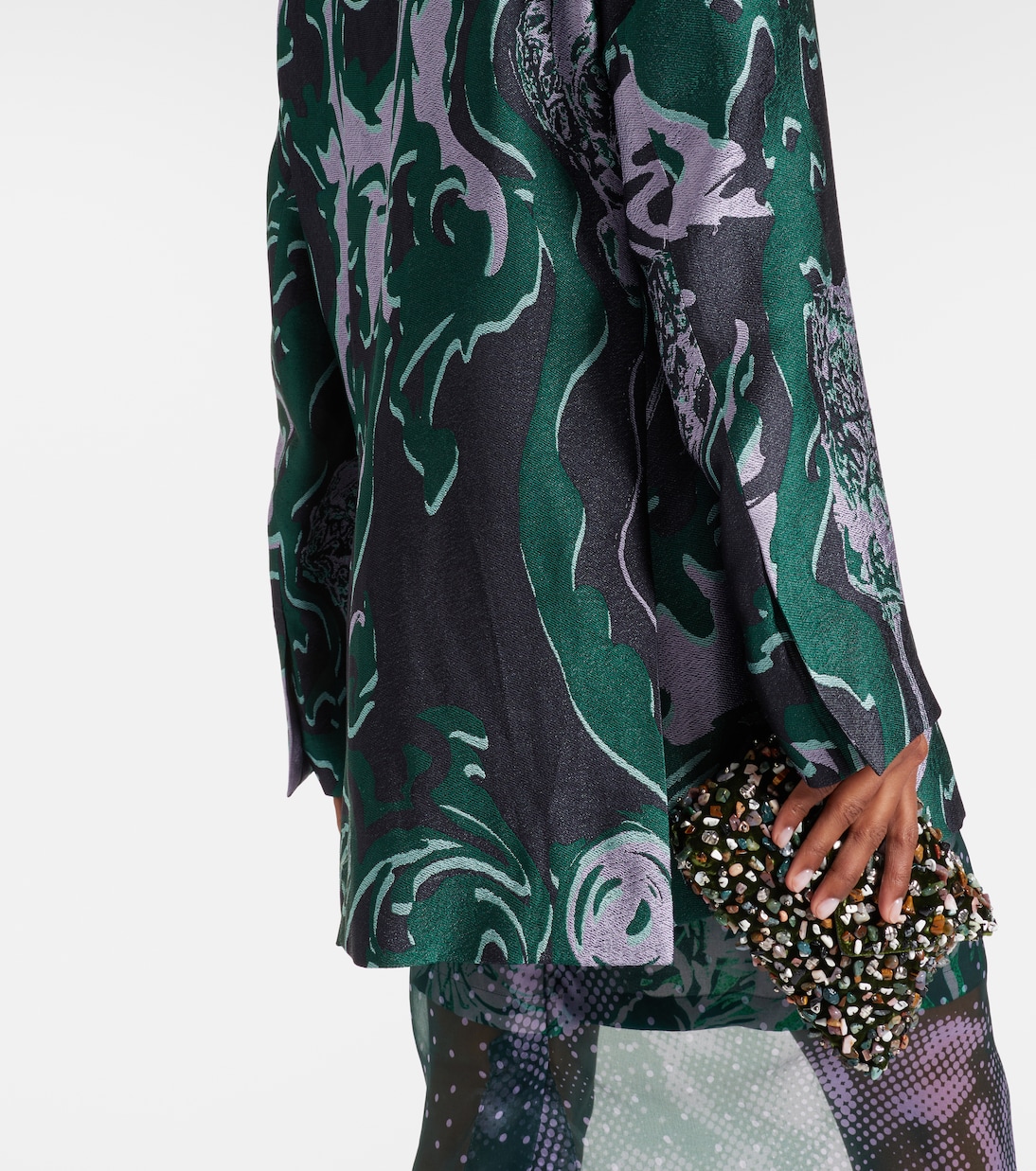 Printed blazer | Dries Van Noten