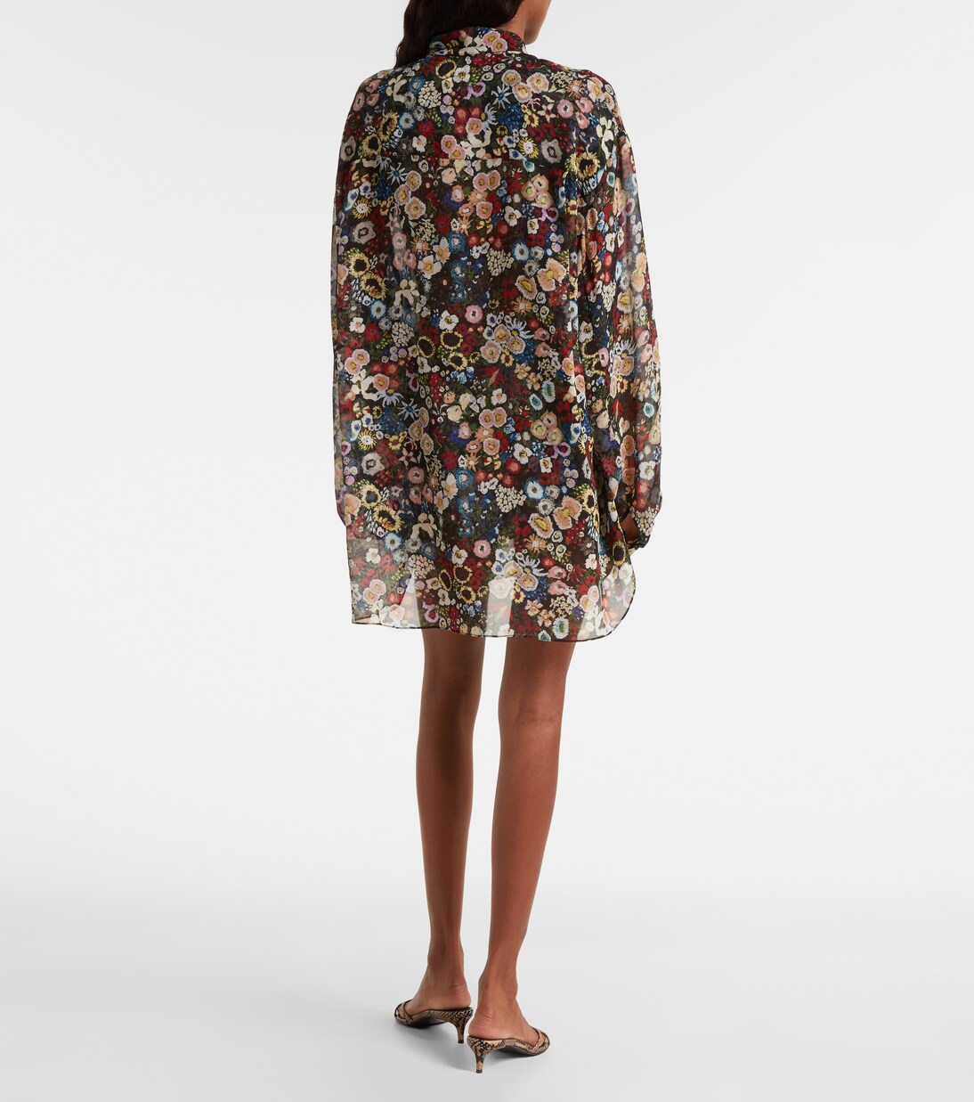 Hemd Goya aus Seidenchiffon | Khaite