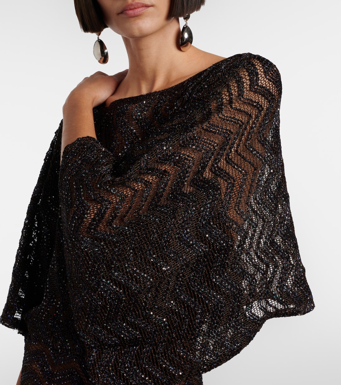 Top court Zigzag à sequins | Missoni