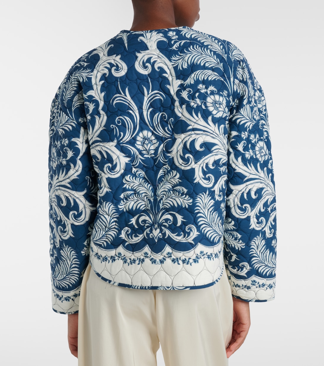 Printed quilted jacket | Farm Rio