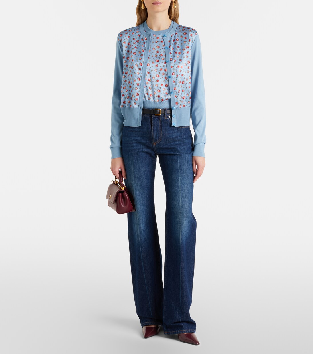 Floral silk sweater vest | Dolce&Gabbana