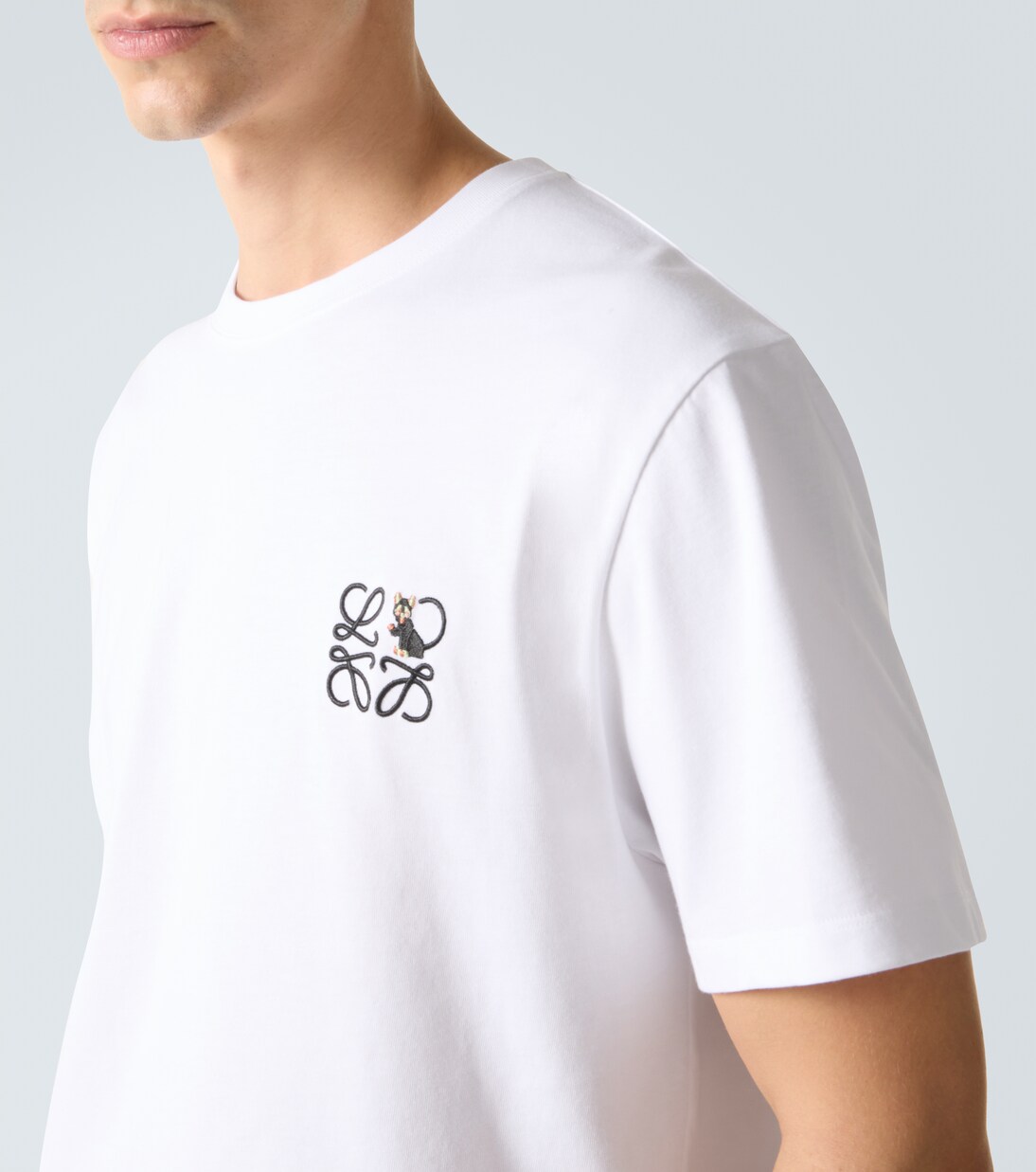 x Louis Wain Anagram cotton jersey T-shirt | Loewe