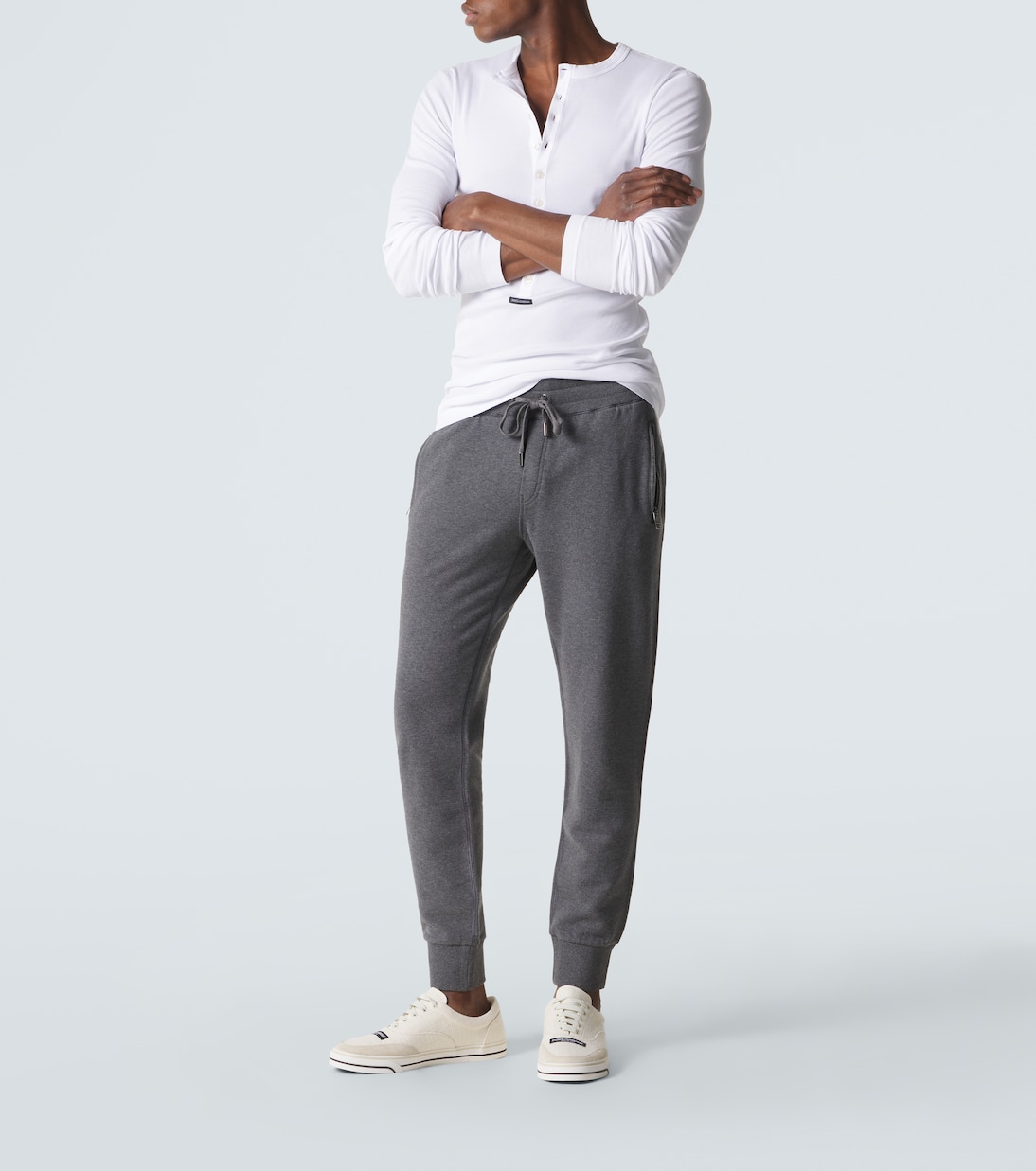 Jogginghose aus Baumwoll-Jersey | Dolce&Gabbana