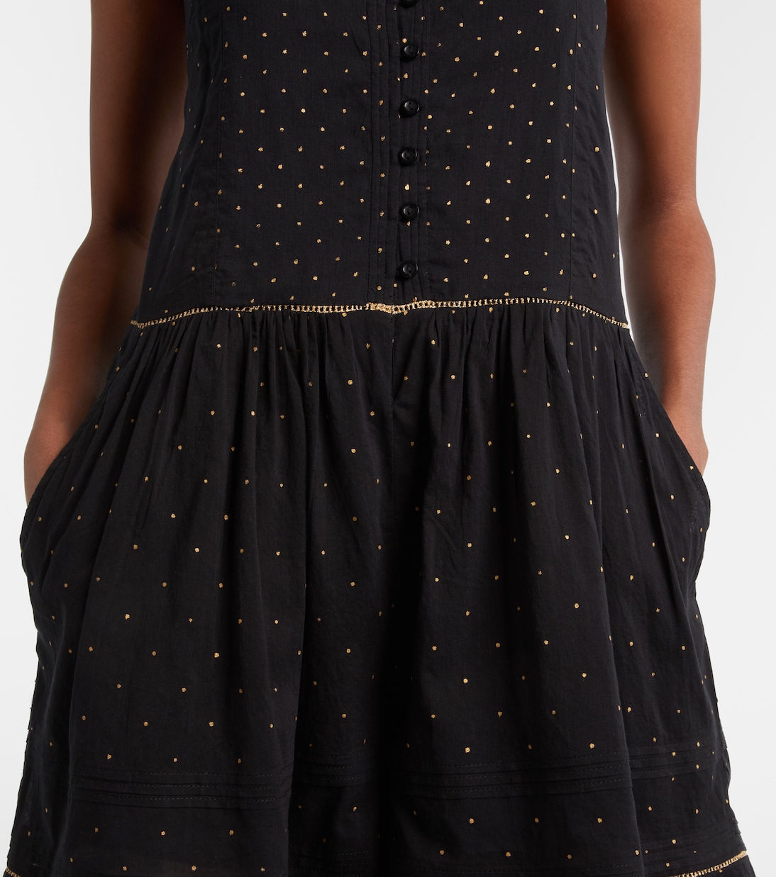 Vickie polka-dot cotton romper | Marant Etoile
