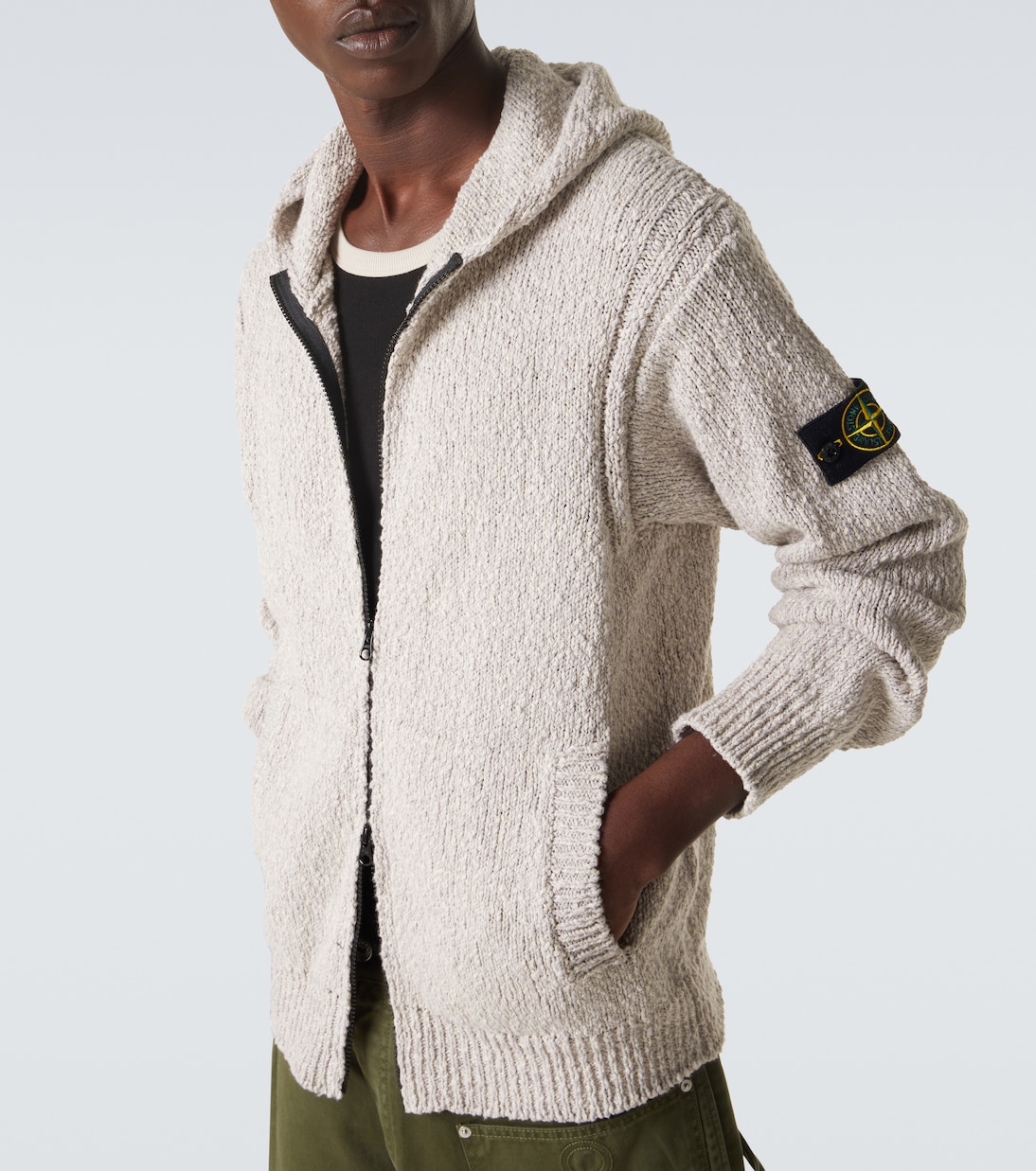 Kapuzenjacke Compass aus Baumwolle | Stone Island