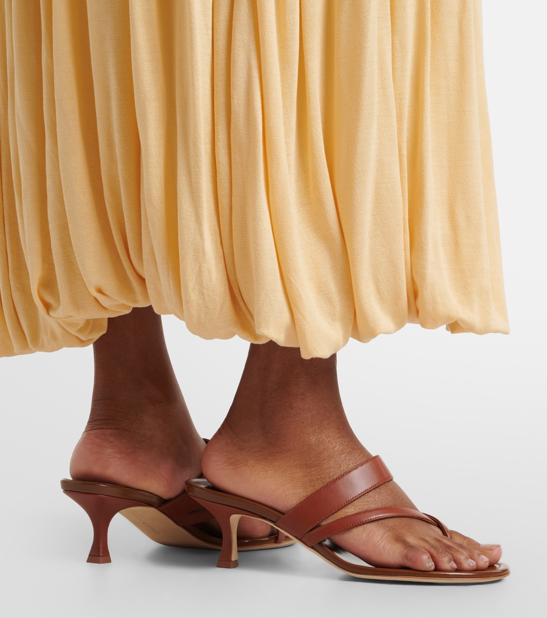 Susa leather thong sandals | Manolo Blahnik