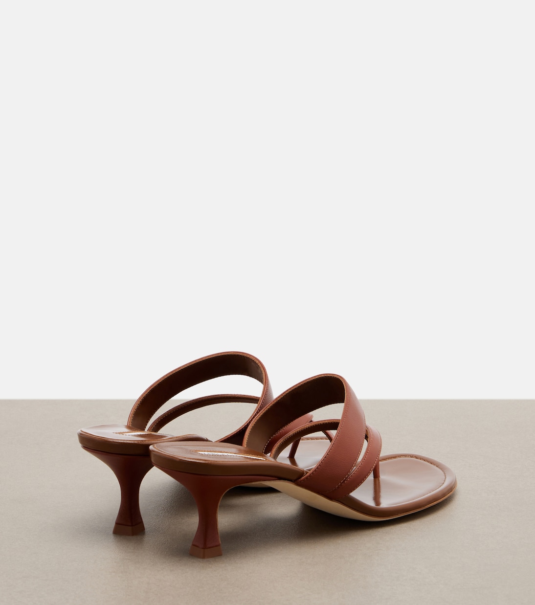 Susa leather thong sandals | Manolo Blahnik