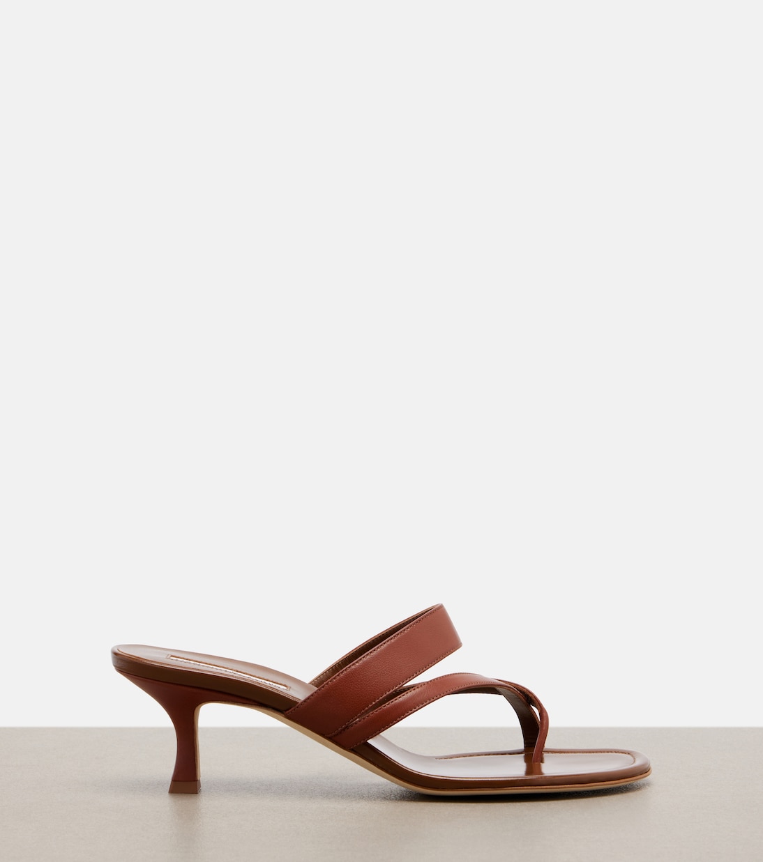 Susa leather thong sandals | Manolo Blahnik