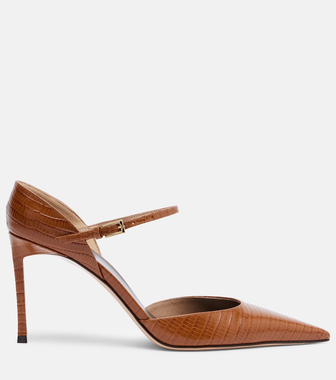 Vertigo snake-effect leather pumps | Tom Ford