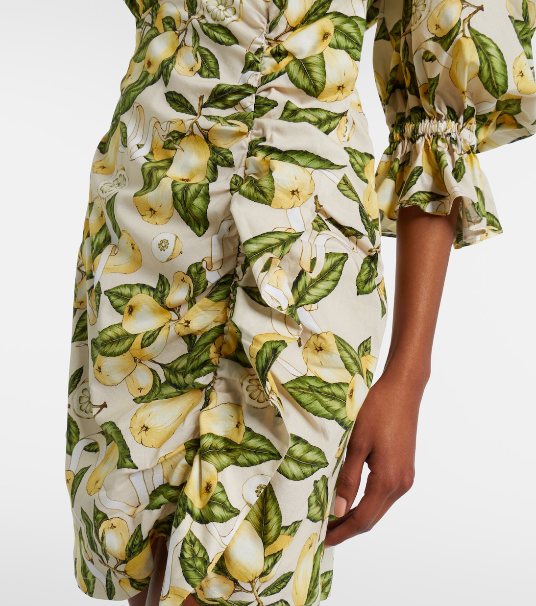 Robe imprimée en coton mélangé | Adriana Degreas