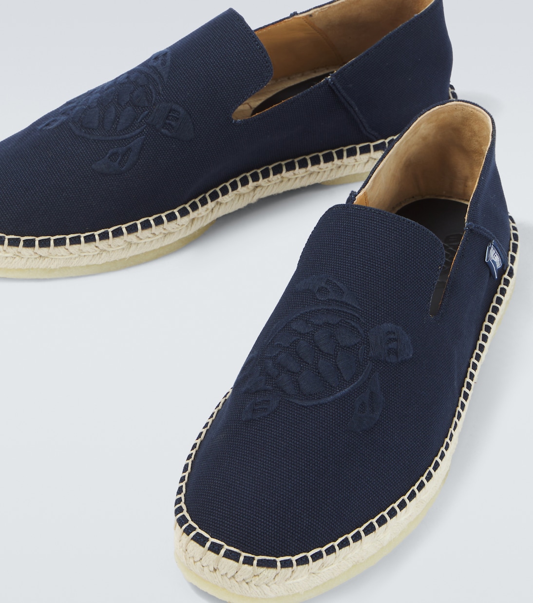 刺绣帆布草编鞋 | Vilebrequin