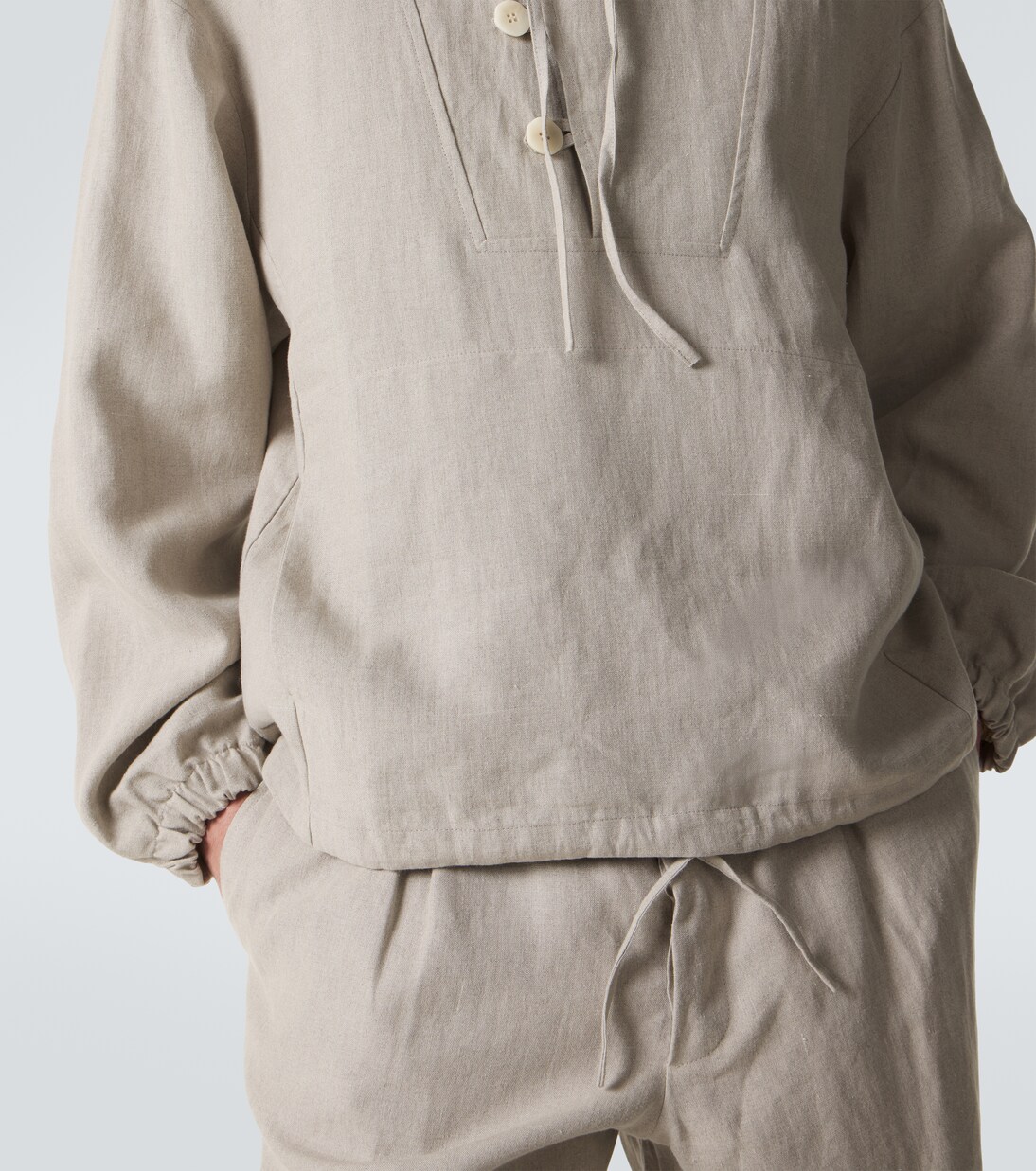 Jacke aus Leinen | Stòffa