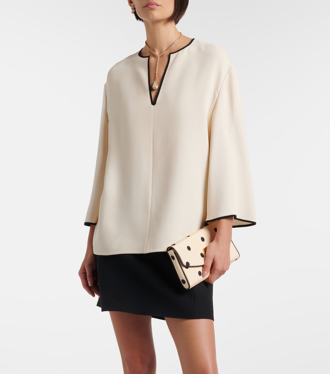 Cady Couture top | Valentino