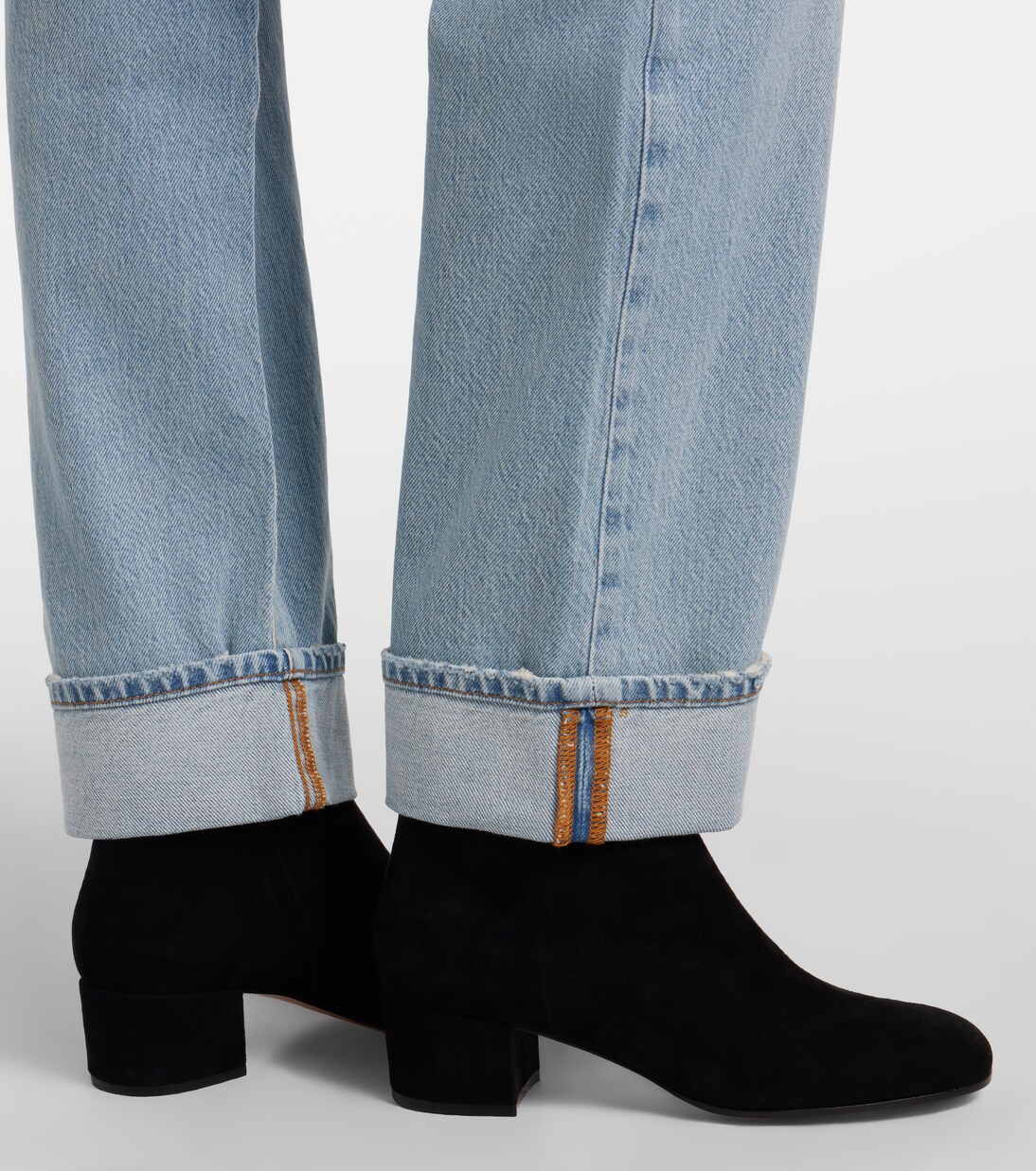 Joelle suede ankle boots | Gianvito Rossi