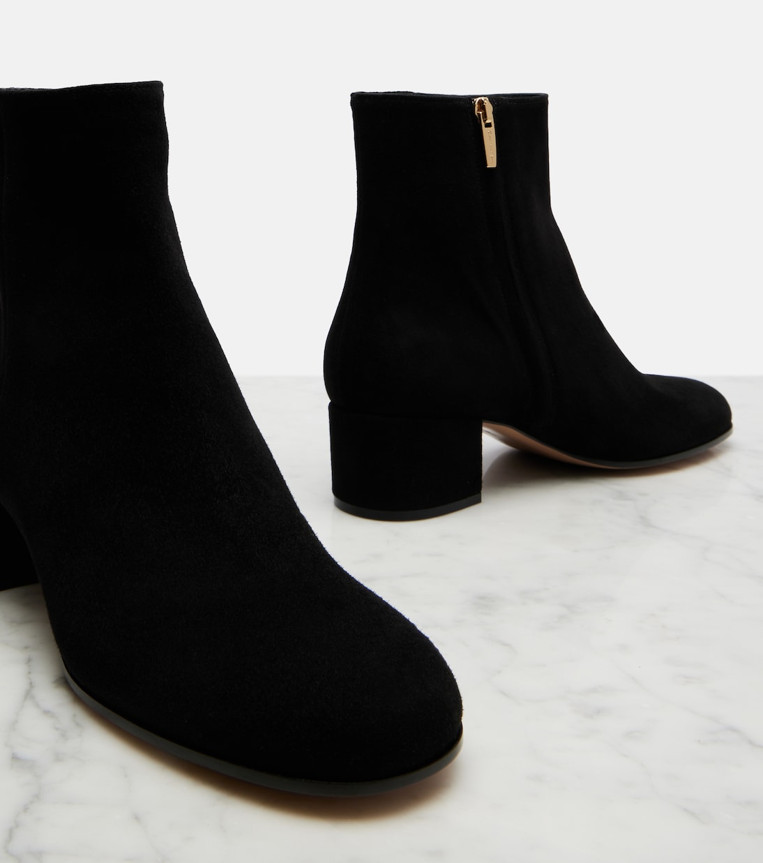 Joelle suede ankle boots | Gianvito Rossi