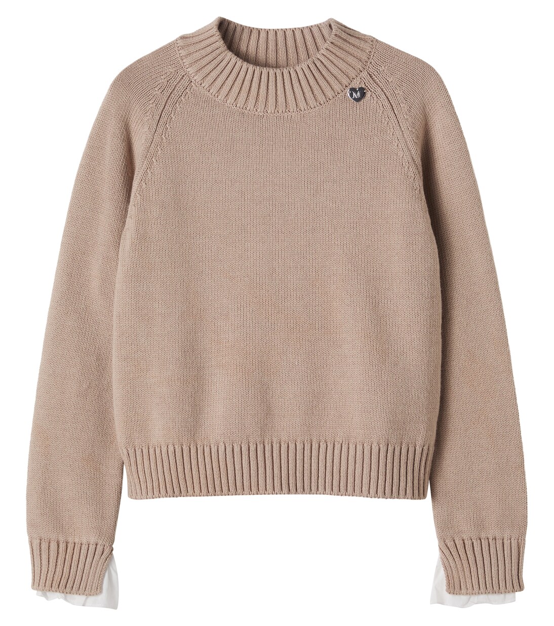 Cotton and wool sweater | Monnalisa