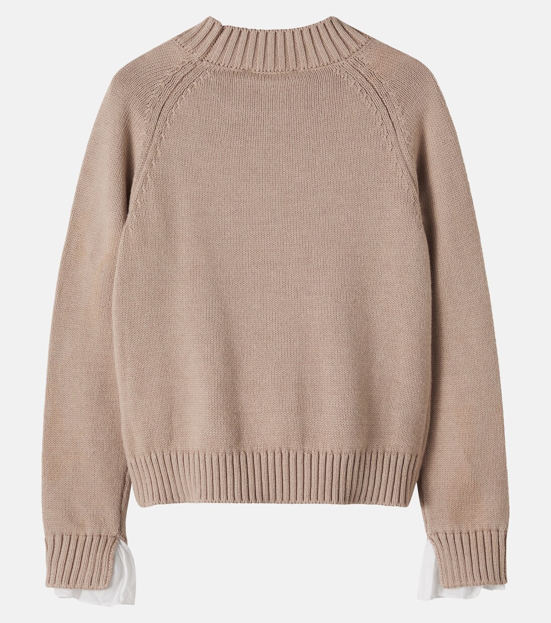 Cotton and wool sweater | Monnalisa