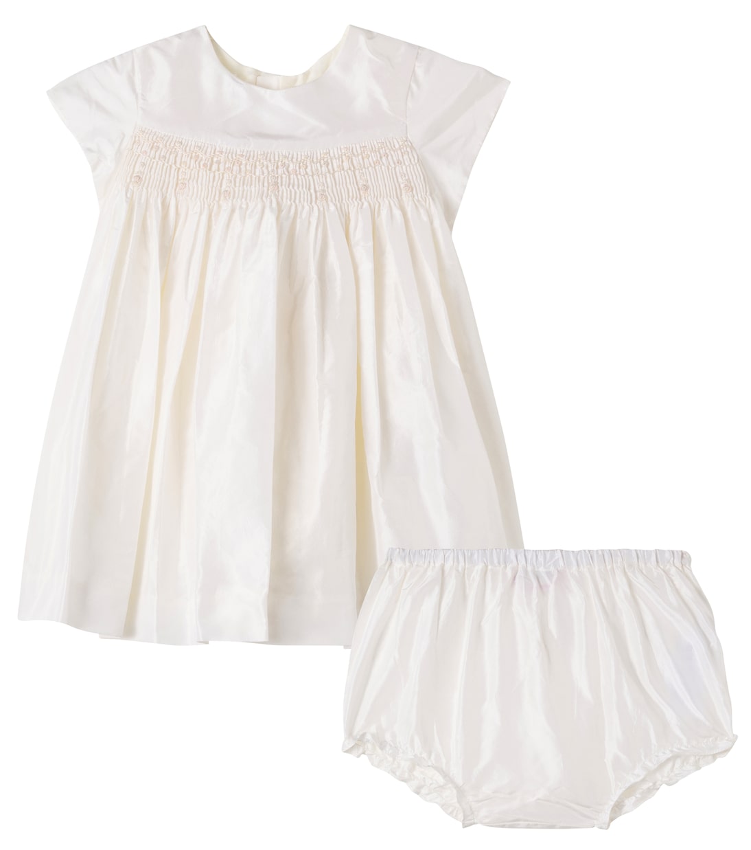 Bébé – Ensemble robe et short Maruska en soie | Bonpoint
