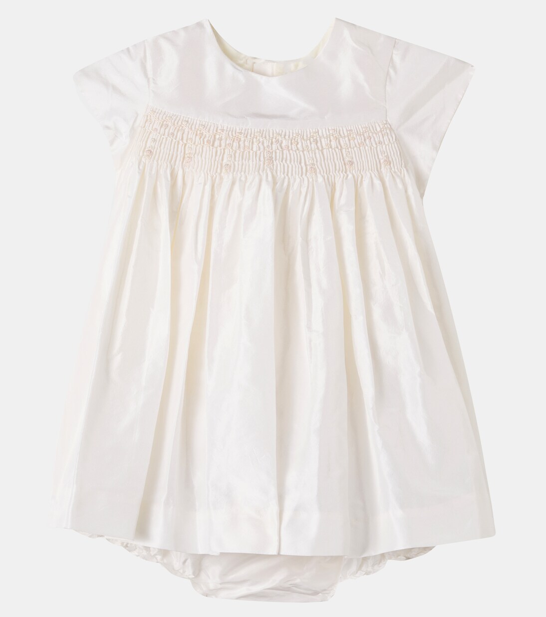 Bébé – Ensemble robe et short Maruska en soie | Bonpoint