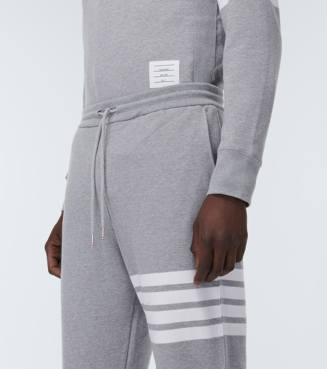 4-Bar cotton sweatpants | Thom Browne