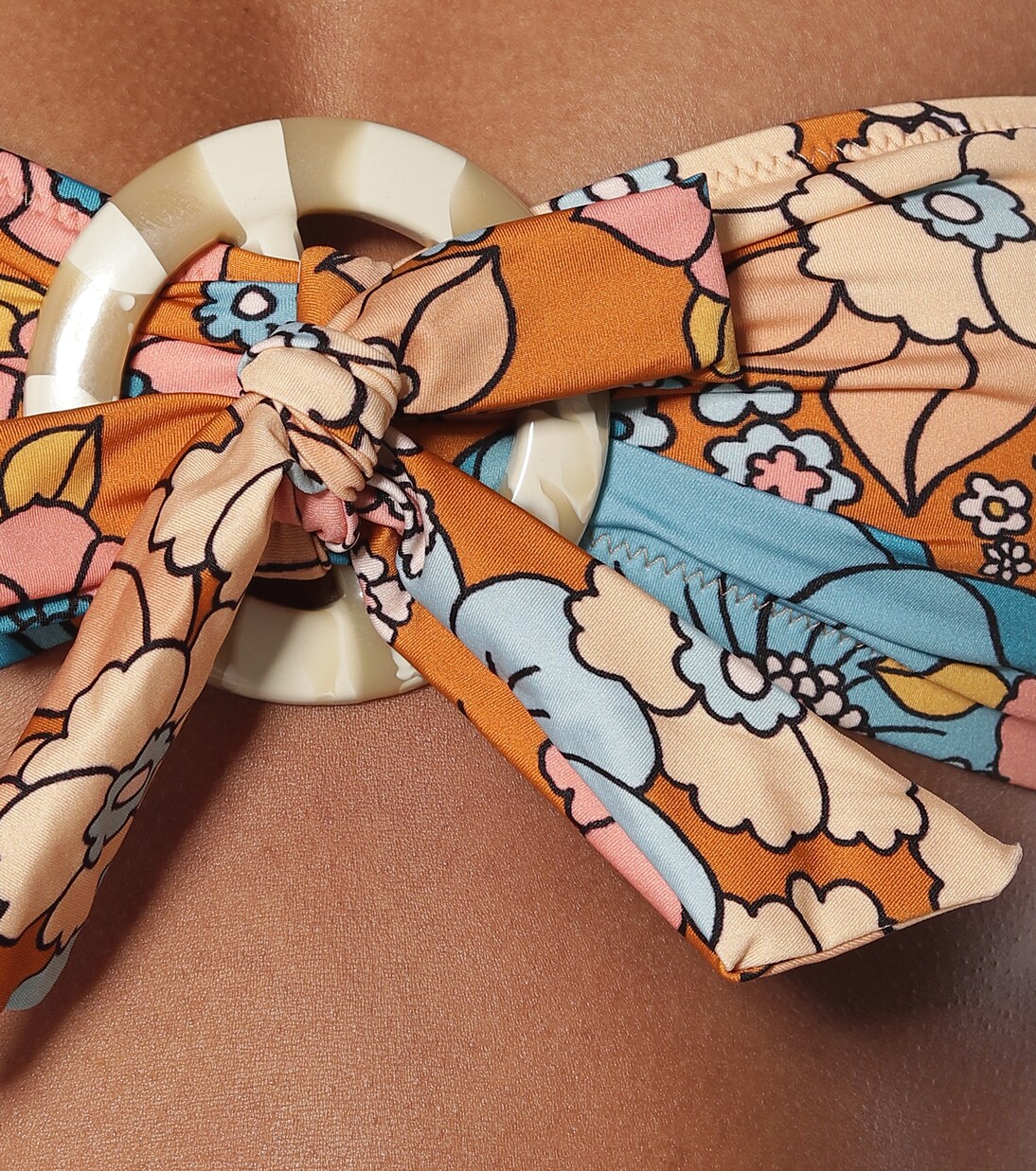 Haut de bikini imprimé | Dodo Bar Or