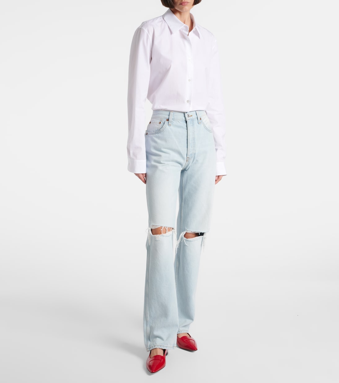 Loose high-rise straight jeans | Re/Done