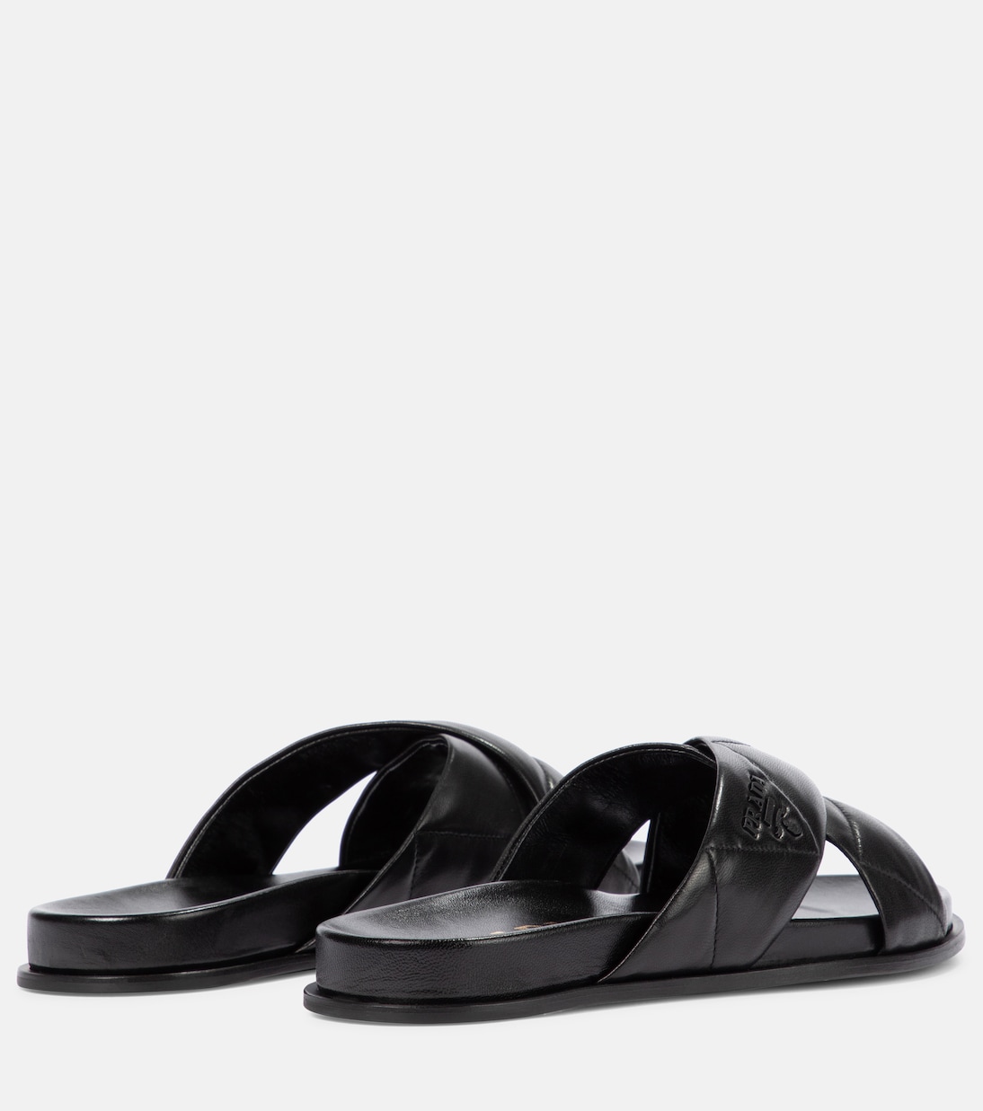 Leather sandals | Prada