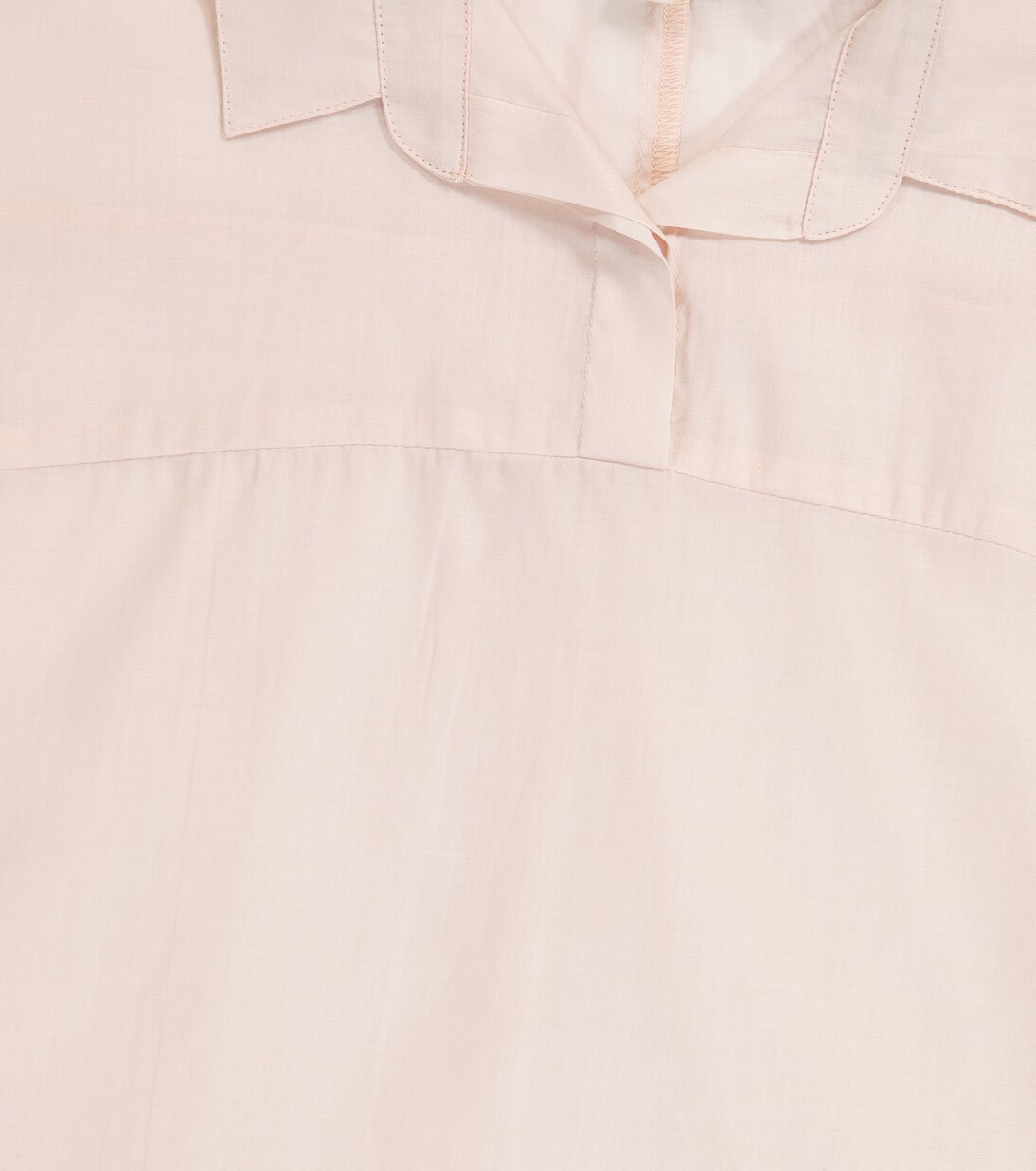 Tetra cotton blouse | Caramel