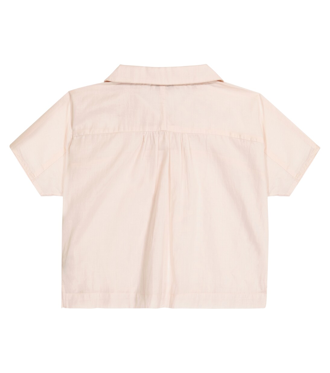 Tetra cotton blouse | Caramel