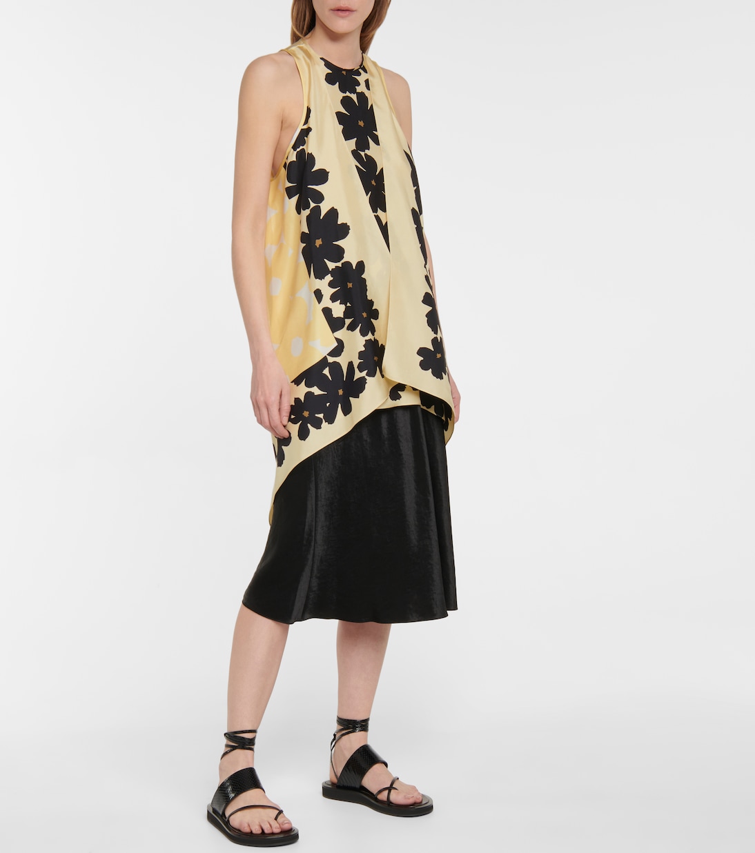 Catia floral silk top | Petar Petrov