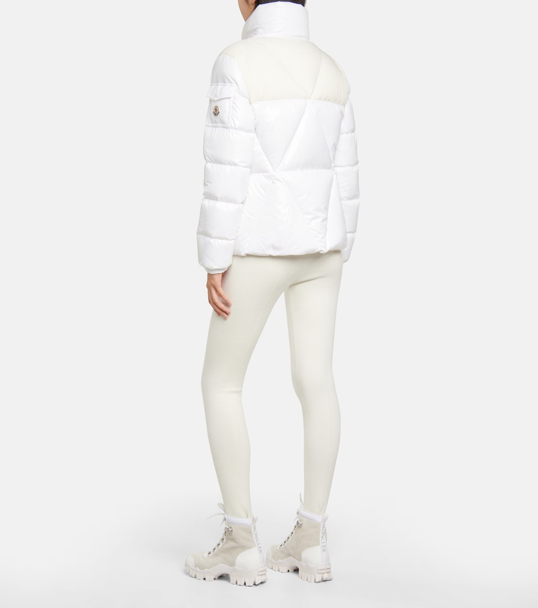 Arabette belted down jacket | Moncler