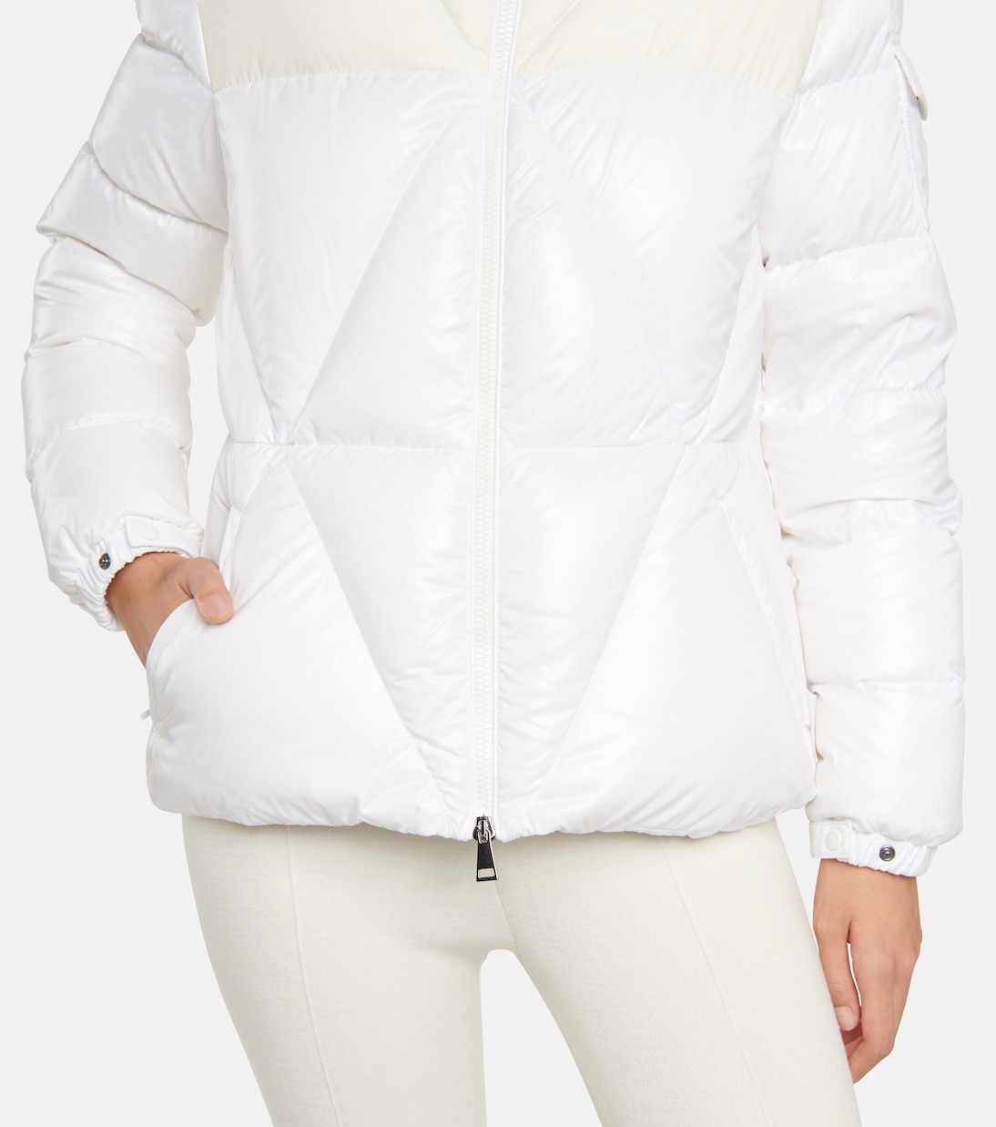 Arabette belted down jacket | Moncler