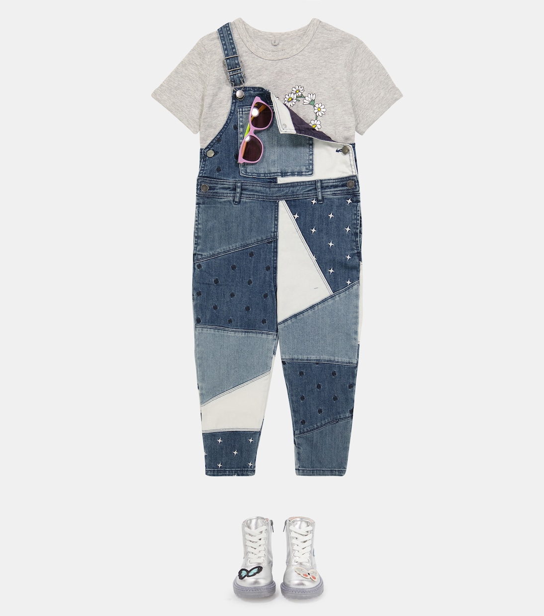 Tia leather combat boots | Sophia Webster Mini