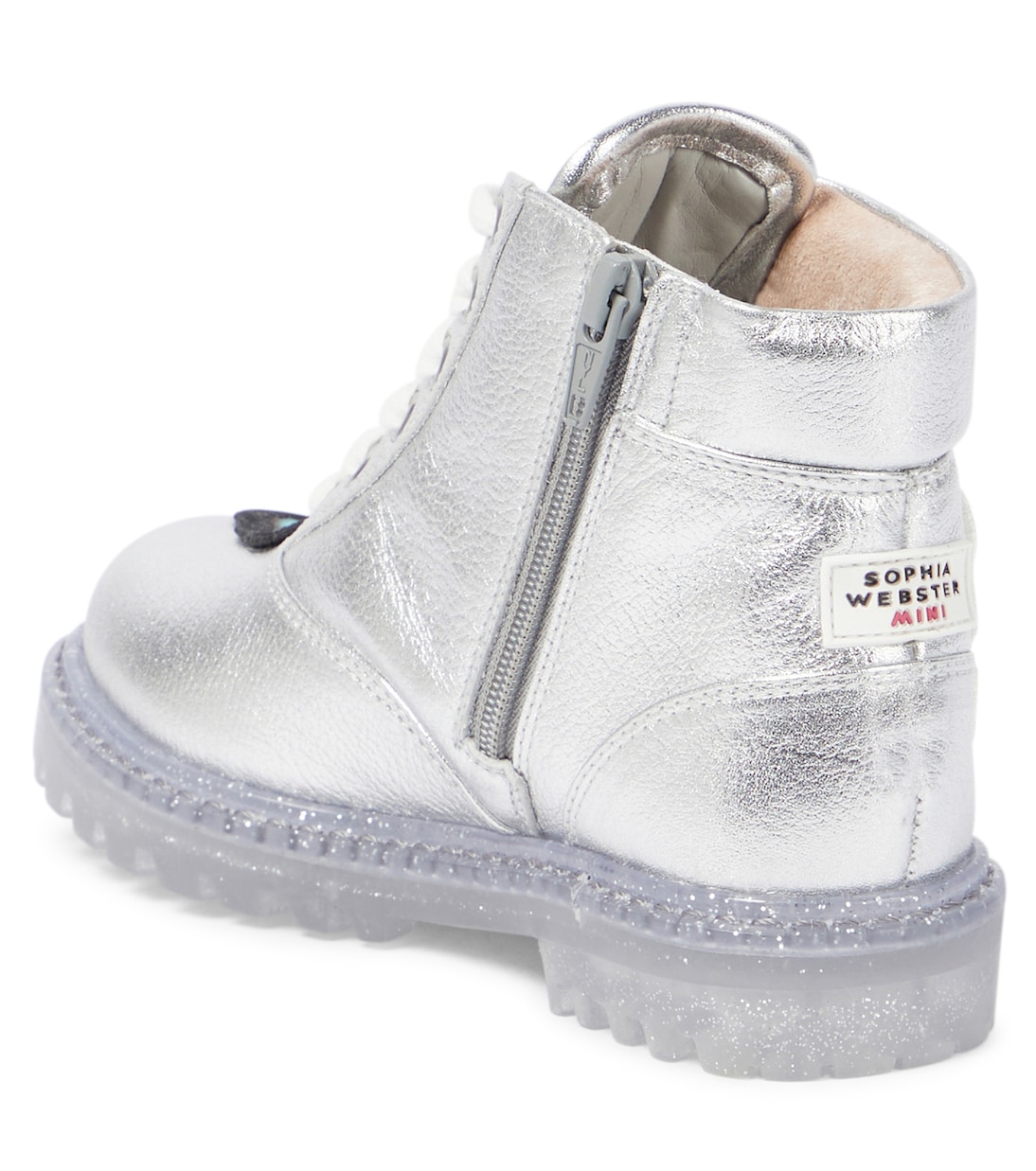 Tia leather combat boots | Sophia Webster Mini