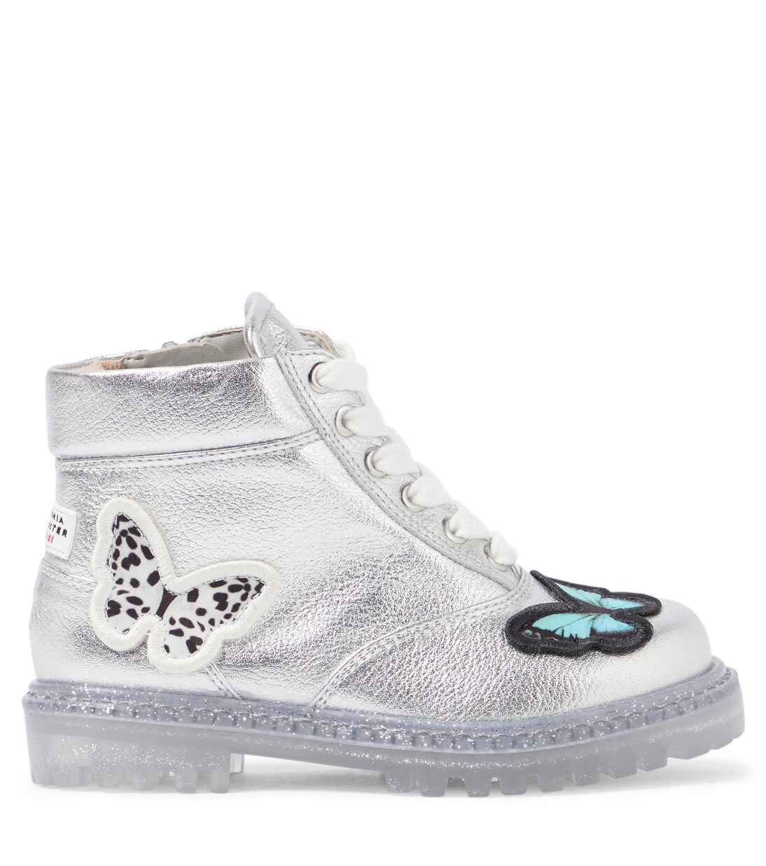 Tia leather combat boots | Sophia Webster Mini