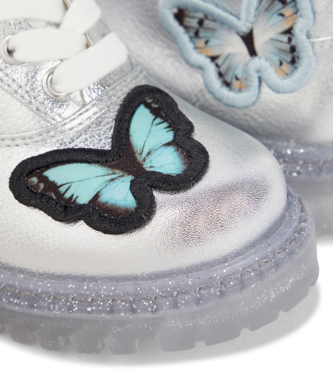 Tia leather combat boots | Sophia Webster Mini