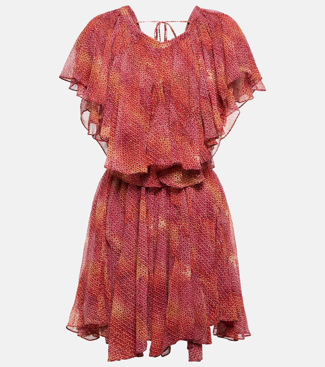 Robe Amelie imprimée en soie | Isabel Marant