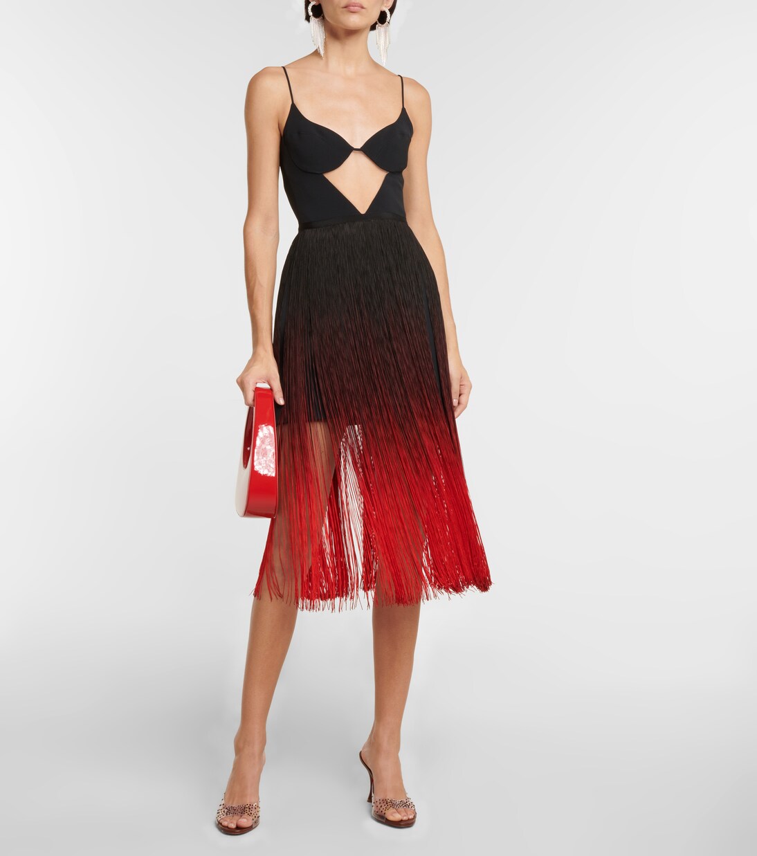 Nudes Degramule embellished mules | Christian Louboutin