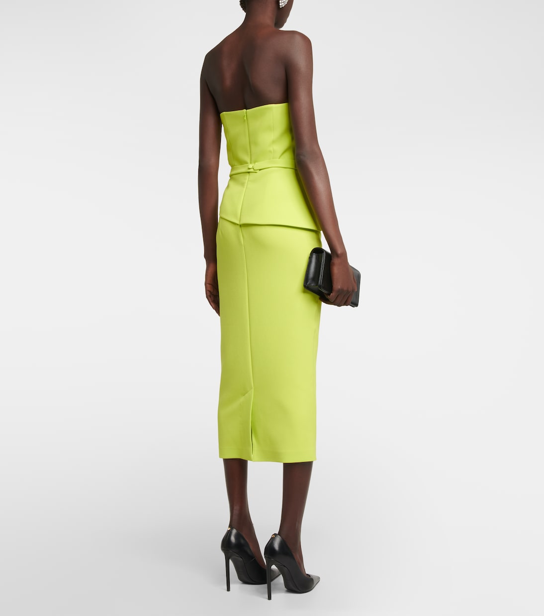 Robe bustier midi Delani | Safiyaa