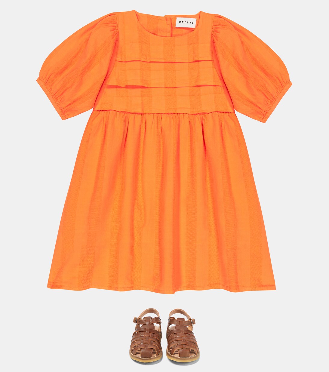 Braided leather sandals | Petit Nord