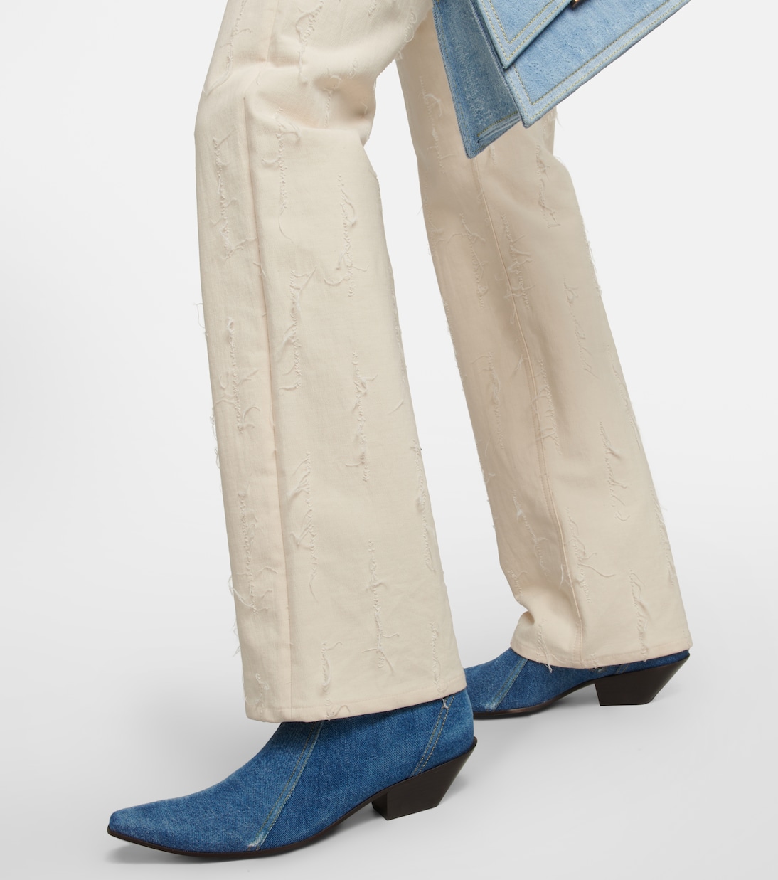 Ankle Boots aus Denim | Acne Studios