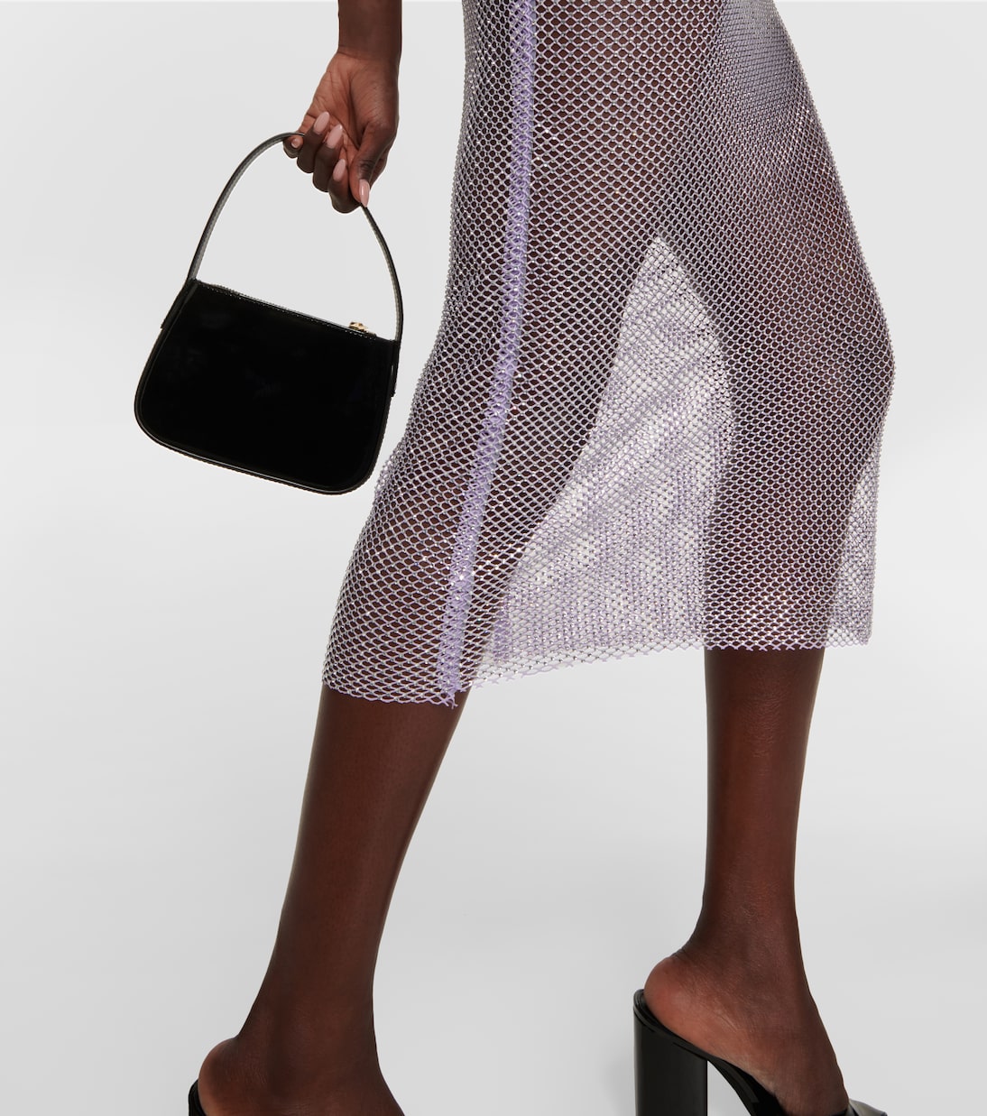 Robe bustier à cristaux et plumes | Giuseppe di Morabito