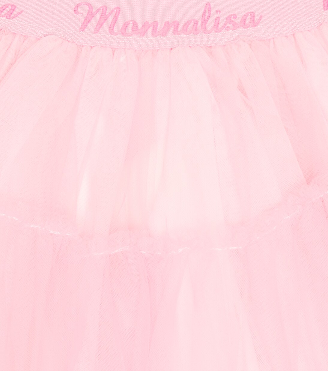 Jupe en tulle à logo | Monnalisa