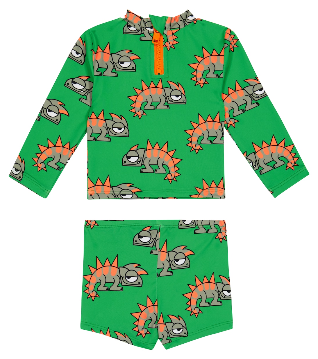 Printed rashguard and swim trunks set | Stella McCartney Kids