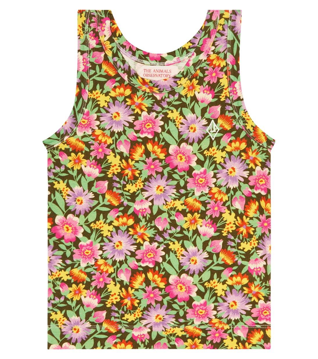 Frog floral cotton top | The Animals Observatory
