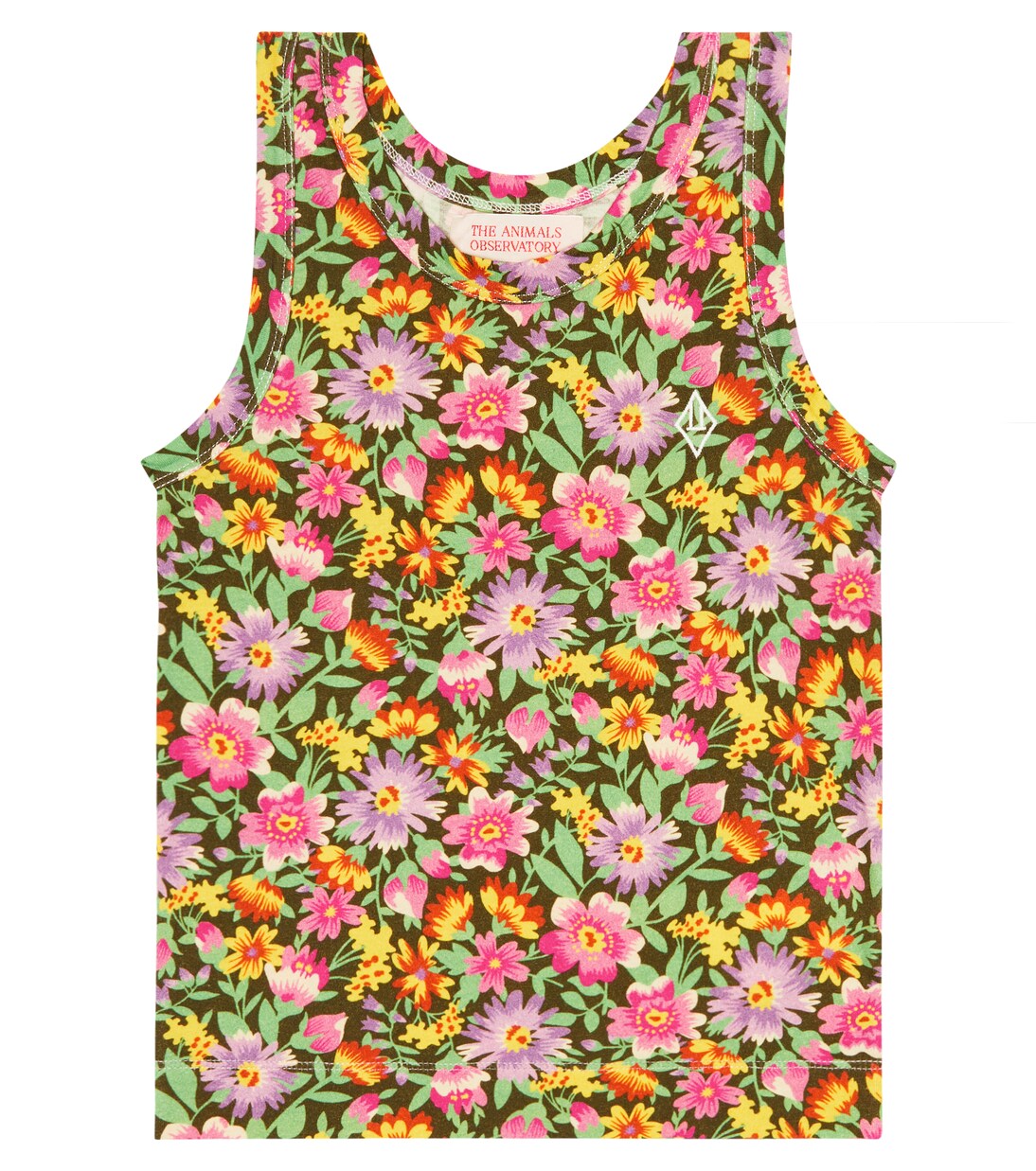 Frog floral cotton top | The Animals Observatory