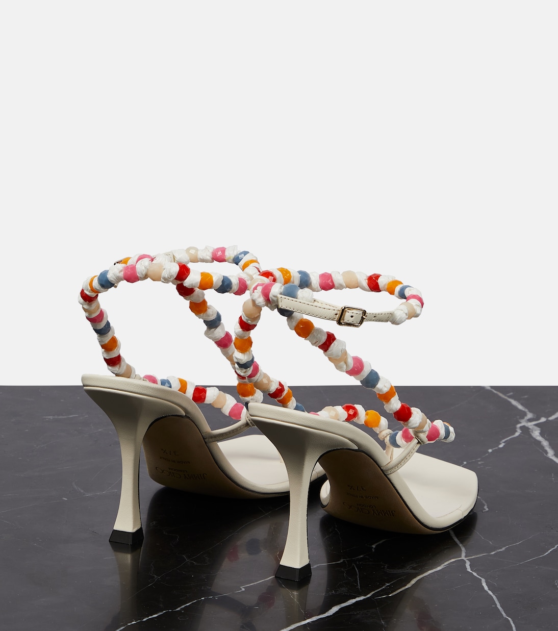 Sandalen Amiral 90 mit Leder | Jimmy Choo