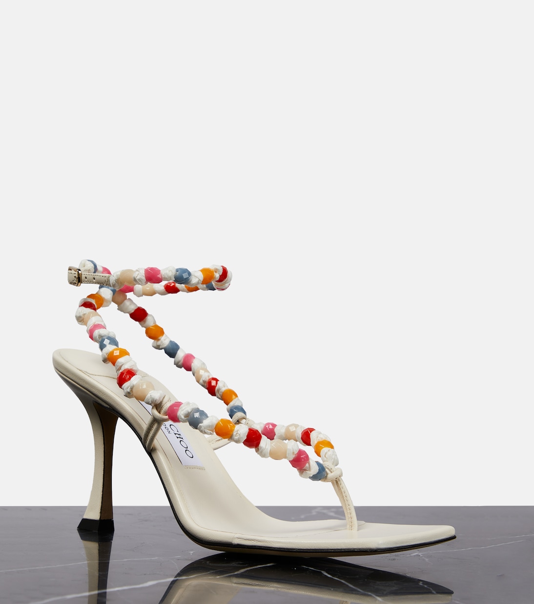 Sandalen Amiral 90 mit Leder | Jimmy Choo