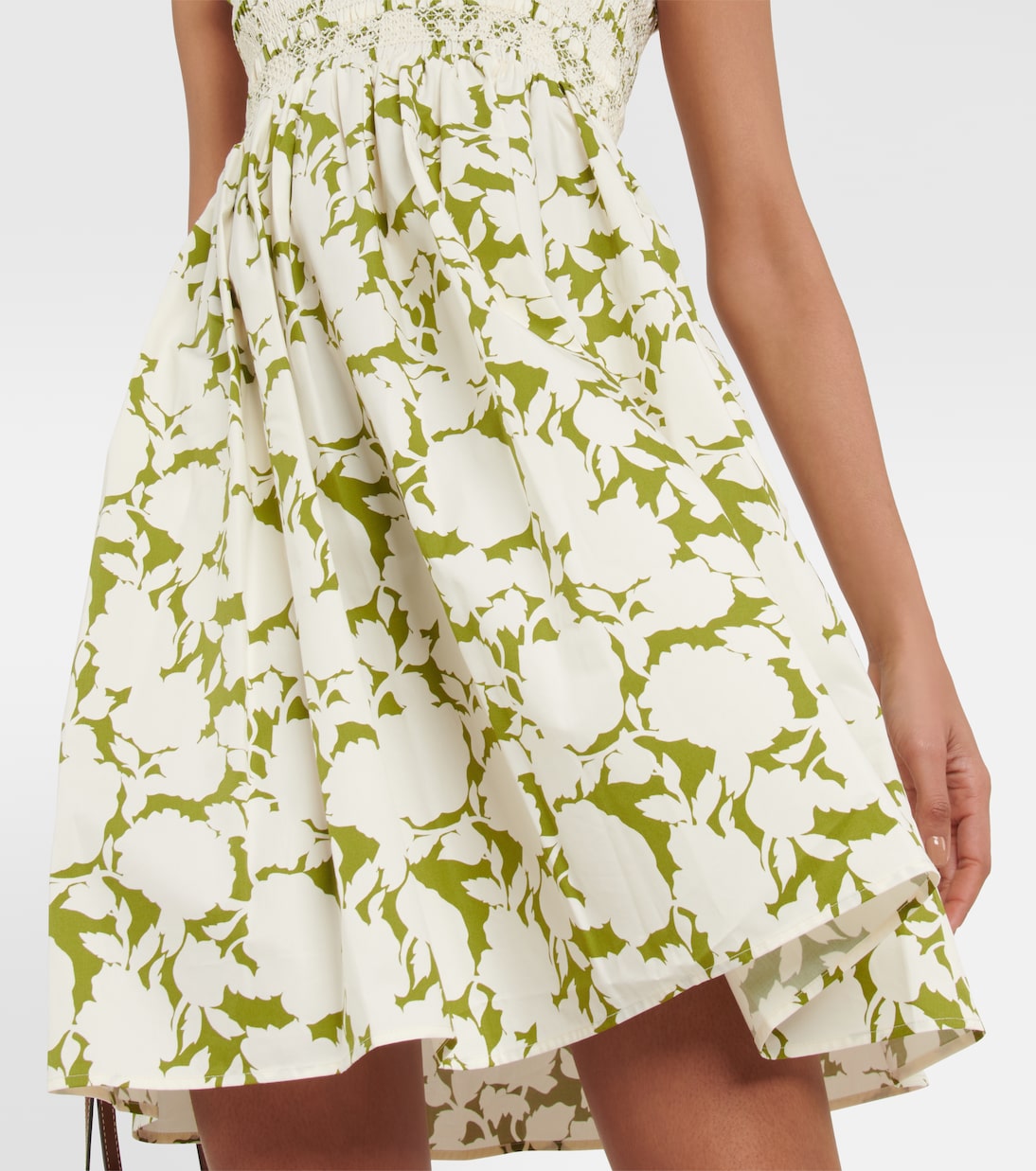 Robe en coton à fleurs | Tory Burch